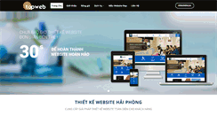 Desktop Screenshot of haiphongweb.com